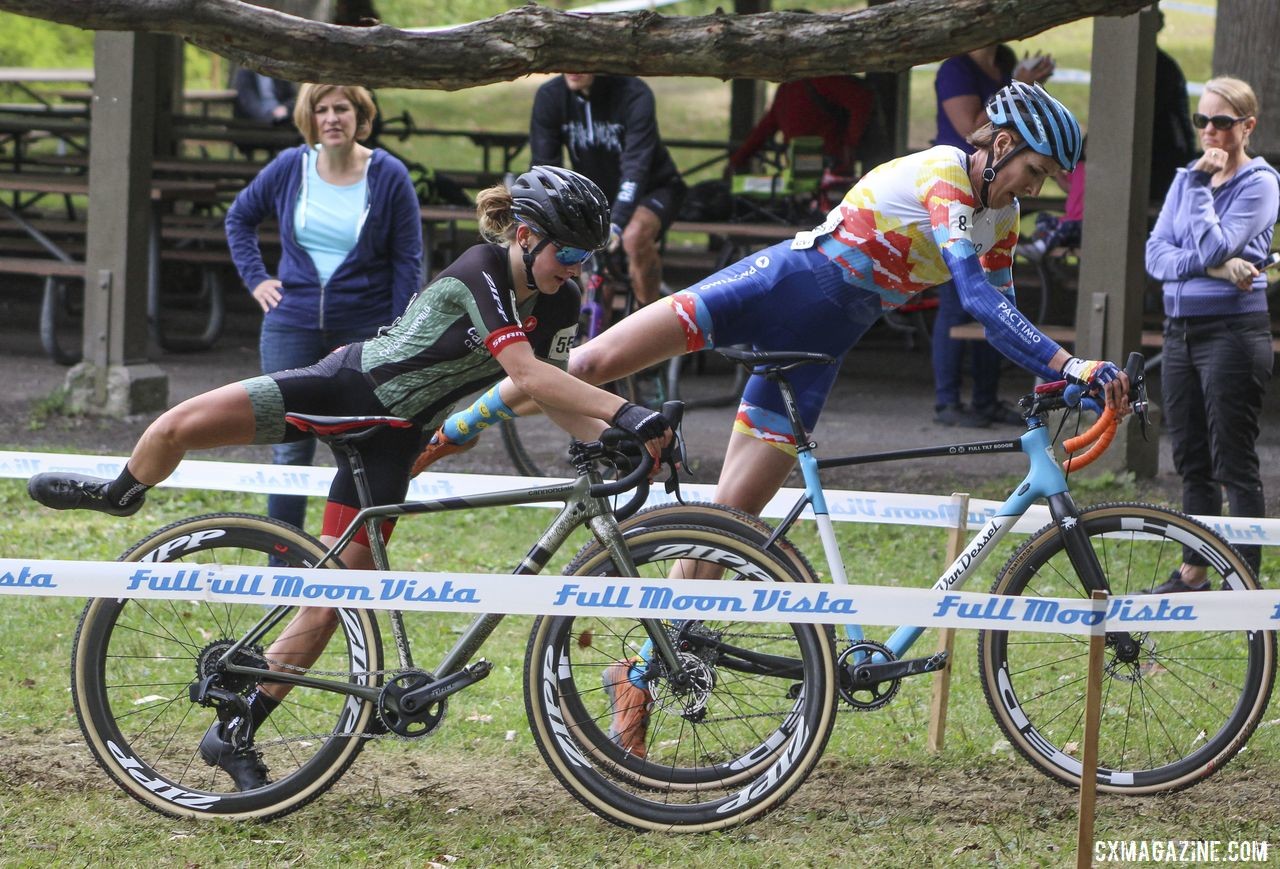 Gunsalus raced her first UCI weekend at Rochester earlier this year. 2019 Rochester Cyclocross Day 2, Sunday. © Z. Schuster / Cyclocross Magazine