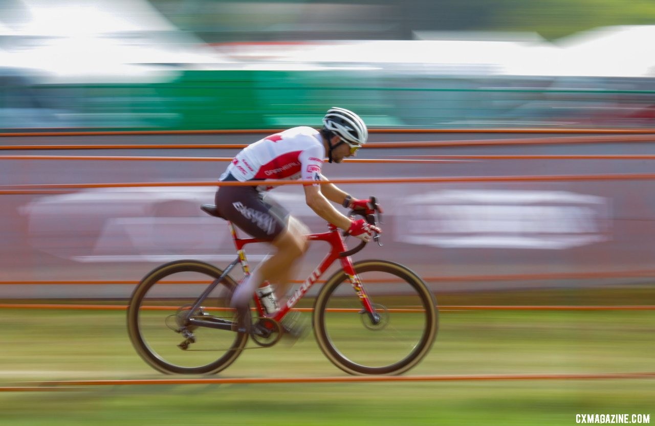 Michael van den Ham races a full cyclocross schedule, but he is still expecting a fight at Nationals. Elite Men, 2019 Trek CX Cup. © D. Mable / Cyclocross Magazine