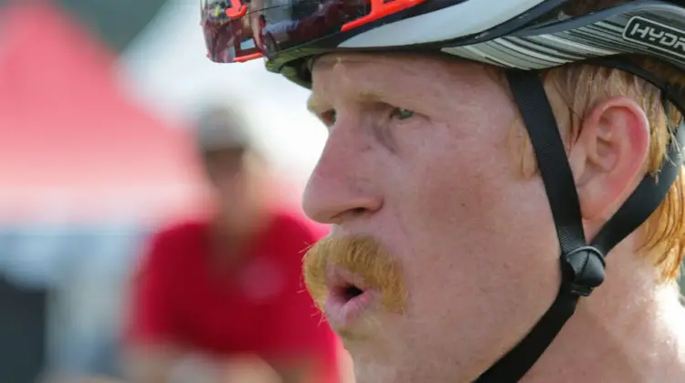 Stephen Hyde bounced back from a tough Jingle Cross with a 6th-place finish Friday. Elite Men, 2019 Trek CX Cup. © D. Mable / Cyclocross Magazine