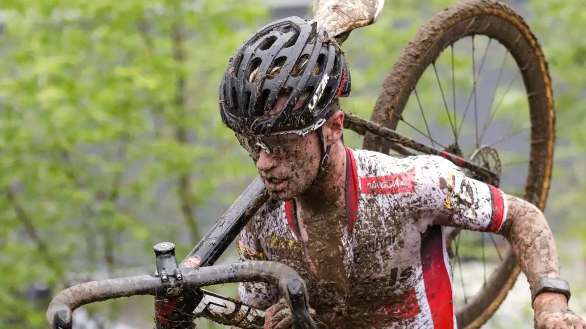 Iserbyt is 2-for-2 in the U.S. 2019 World Cup Waterloo, Elite Men. © D. Mable / Cyclocross Magazine