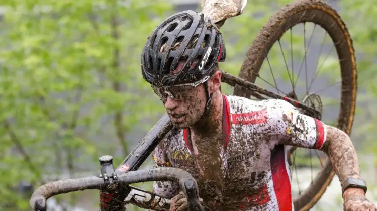 Iserbyt is 2-for-2 in the U.S. 2019 World Cup Waterloo, Elite Men. © D. Mable / Cyclocross Magazine