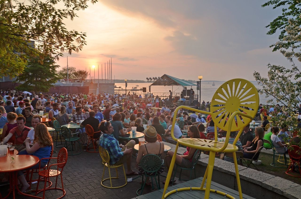 The UW Memorial Union Terrace is a must-visit. photo: Flickr user Richard Hurd, used under a Creative Commons license