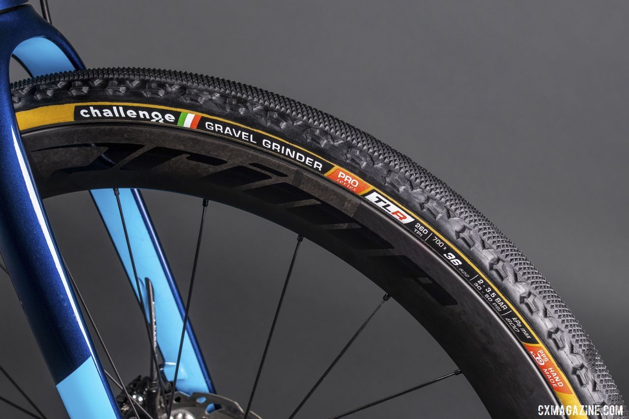 Challenge launched Handmade Tubeless-Ready versions of its gravel tires today. © Challenge Tires
