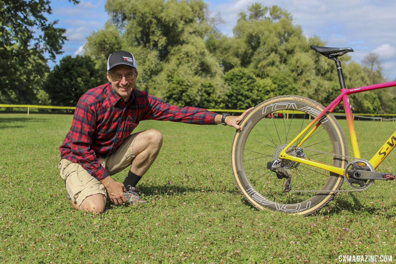 Buffalo's John Klein did us a solid. Maghalie Rochette's Rochester Cyclocross-winning S-Works Crux. © Z. Schuster / Cyclocross Magazine