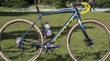 Vincent Baestaens Rochester Day 1 Winning Scott Addict CX. © Z. Schuster / Cyclocross Magazine