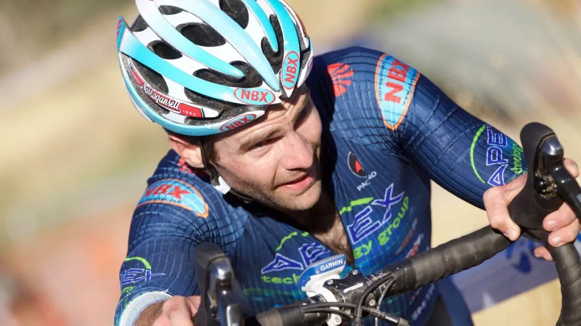 Justin Lindine is stepping away from racing cyclocross this fall. © Apex Technology Group