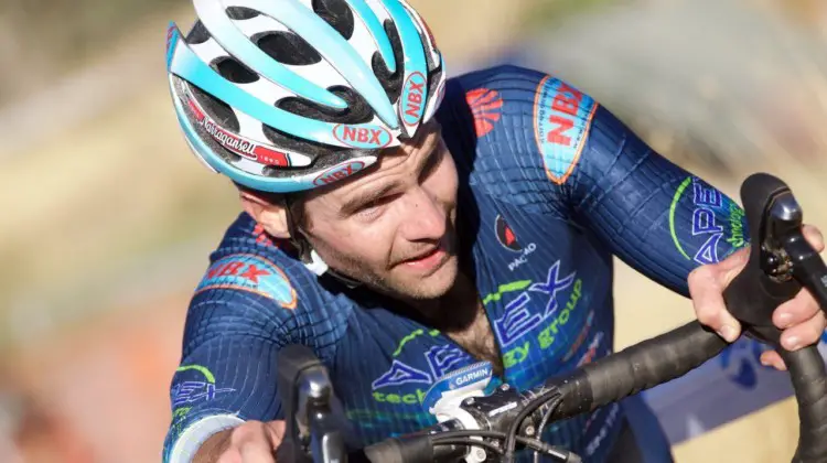 Justin Lindine is stepping away from racing cyclocross this fall. © Apex Technology Group