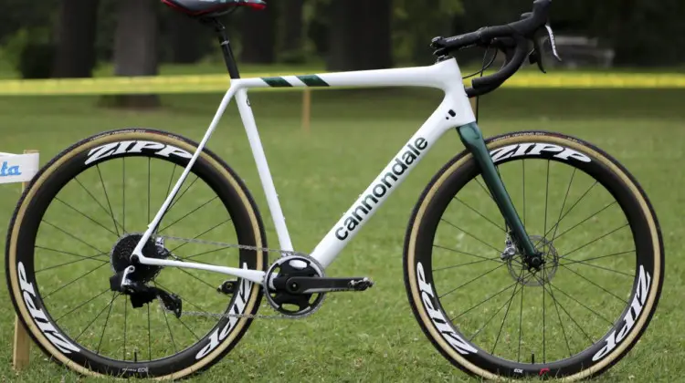 Curtis White's 2019/20 Cannondale SuperX Cyclocross Bike. © Z. Schuster / Cyclocross Magazine