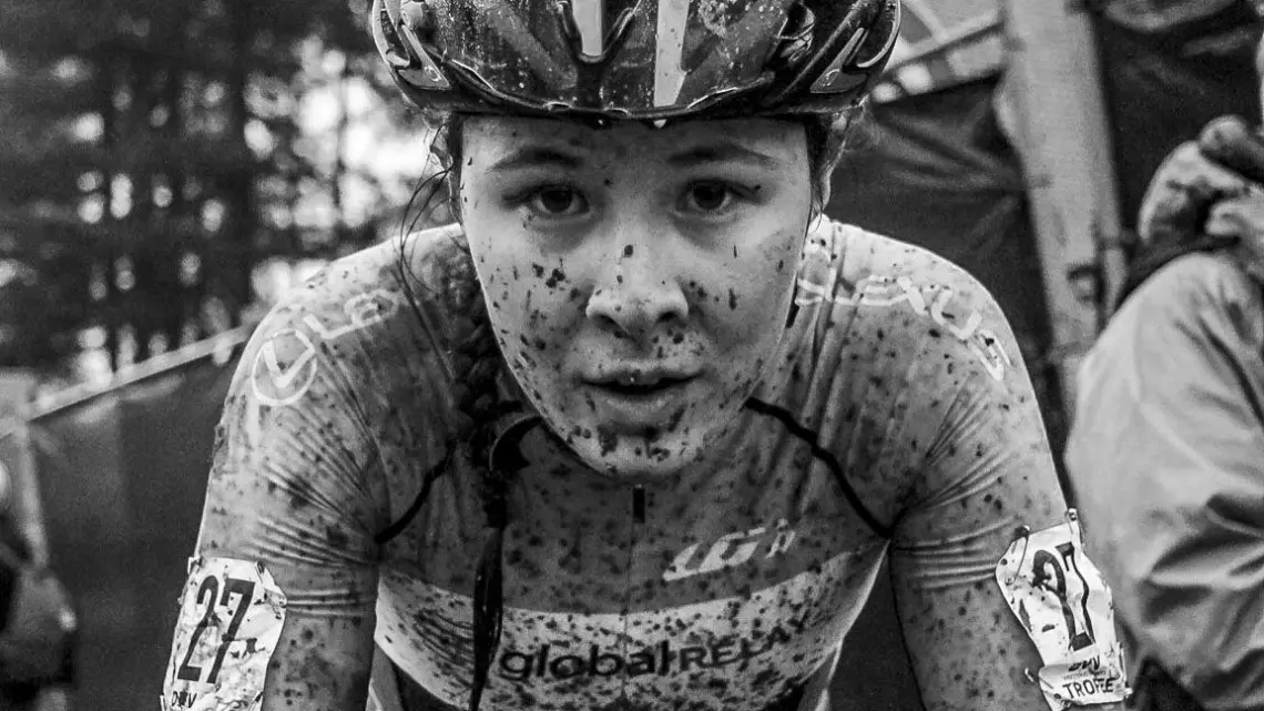 Canada's Jenn Jackson had a busy holiday racing in many of the Kerstperiode races. 2019 GP Sven Nys, Elite Women - DVV Verzekeringen Trofee. © B. Hazen / Cyclocross Magazine