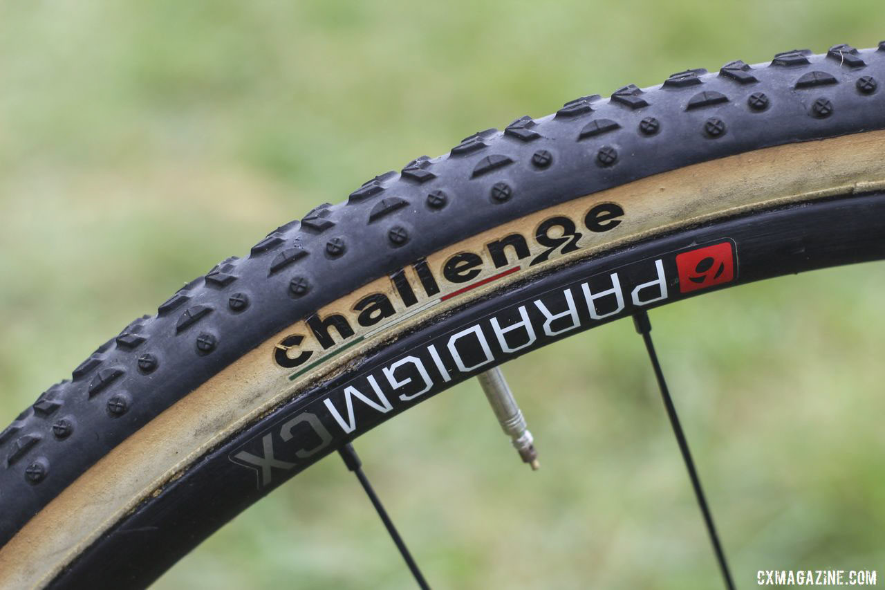 The Paradigm CX alloy tubulars are a relatively affordable option Neff chose for her races. Jolanda Neff's 2019 World Cup Waterloo Trek Boone. © Z. Schuster / Cyclocross Magazine