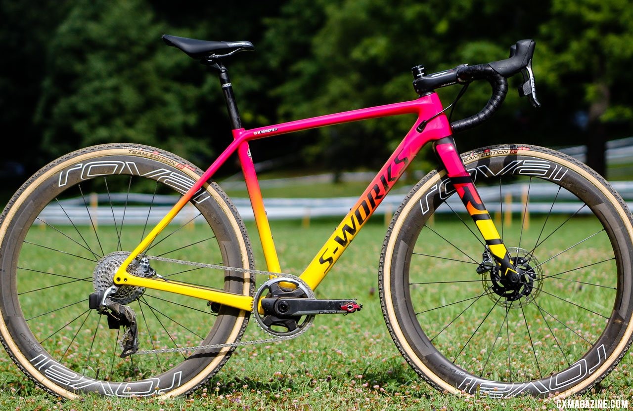 Maghalie Rochette's Rochester Cyclocross-winning S-Works Crux. © Z. Schuster / Cyclocross Magazine