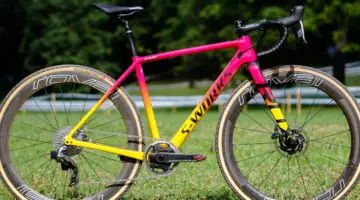 Maghalie Rochette's Rochester Cyclocross-winning S-Works Crux. © Z. Schuster / Cyclocross Magazine