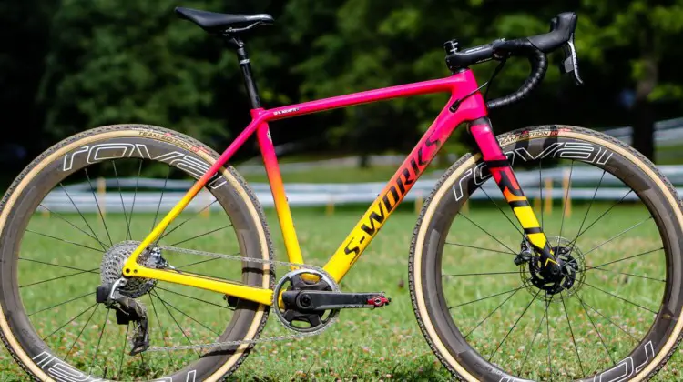 Maghalie Rochette's Rochester Cyclocross-winning S-Works Crux. © Z. Schuster / Cyclocross Magazine