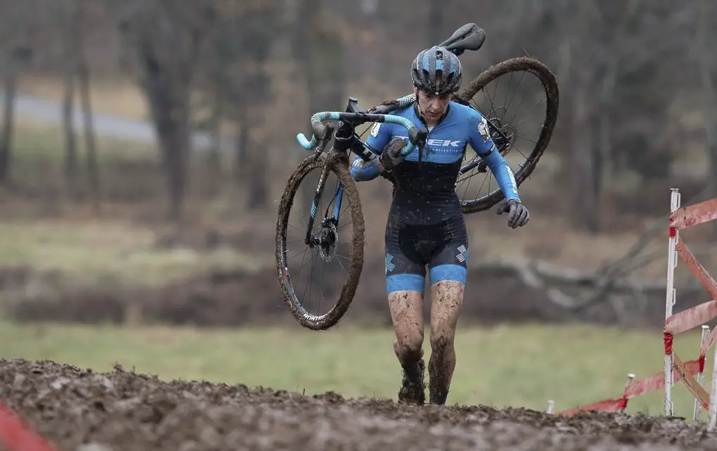 Regina Legge had an impressive afternoon, finishing sixth. Elite Women. 2018 Cyclocross National Championships, Louisville, KY. © A. Yee / Cyclocross Magazine