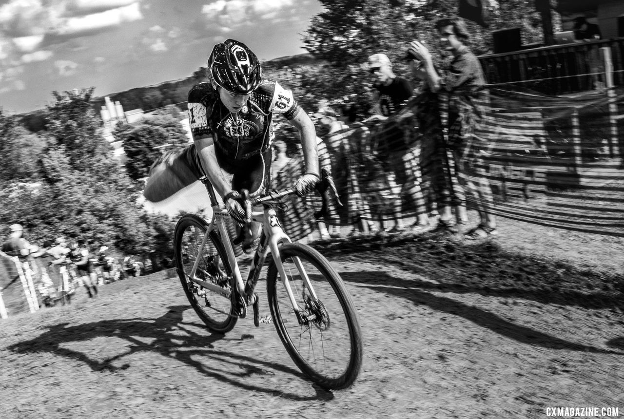 Allison Arensman returned to racing at Jingle Cross this year. © A. Yee / Cyclocross Magazine