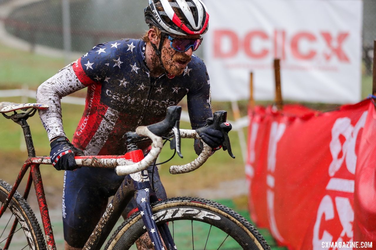 Stephen Hyde took home a sloppy win on Day 2. 2019 DCCX Day 2. © Bruce Buckley