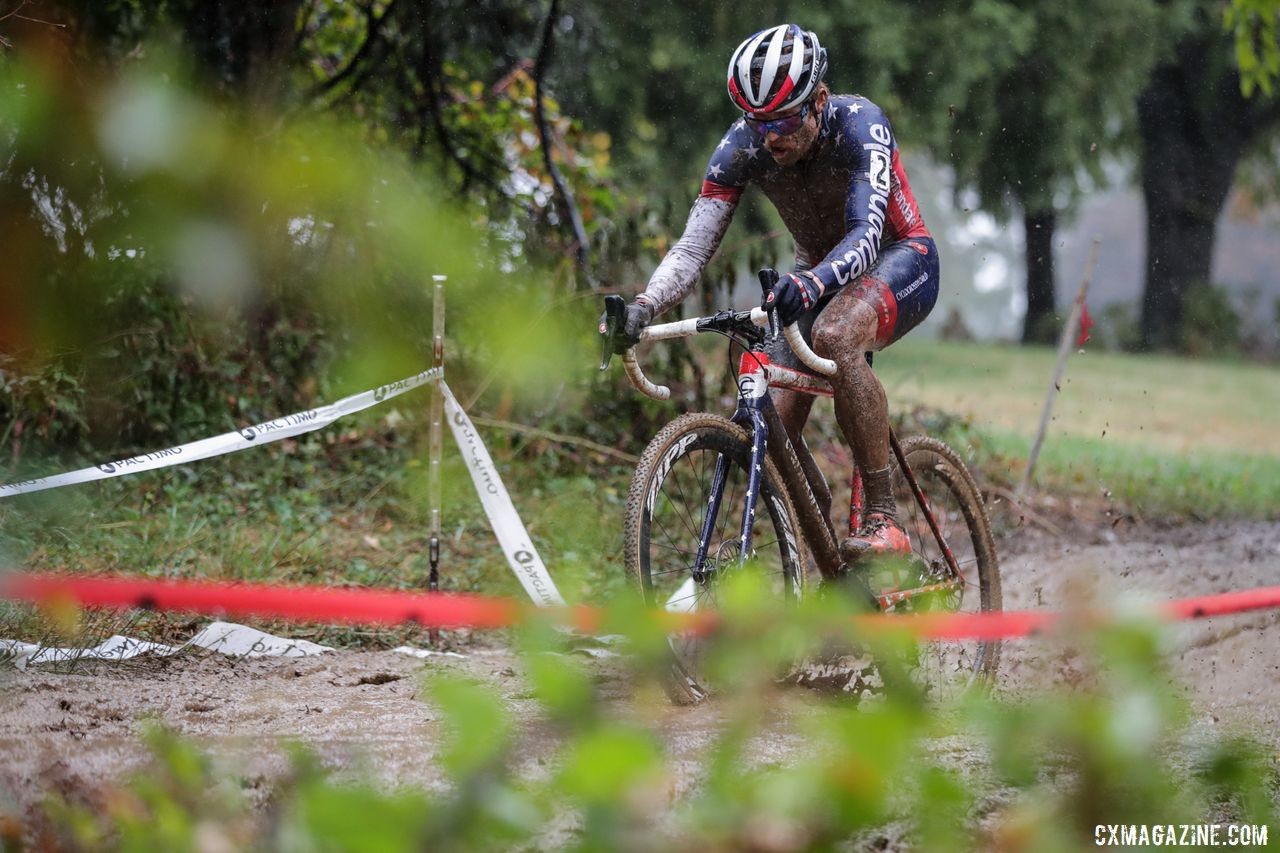 Stephen Hyde entered Sunday's race looking to do his own thing in the mud. 2019 DCCX Day 2. © Bruce Buckley