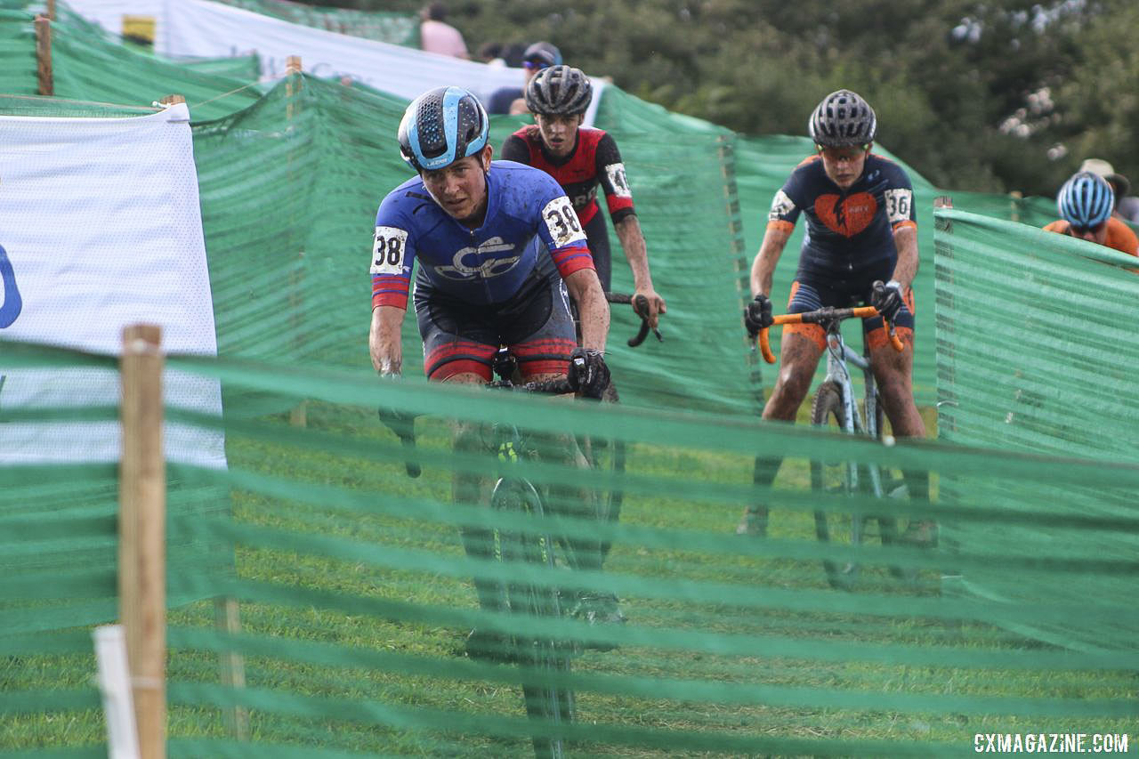 Corey Coogan Cisek races at Jingle Cross © Z. Schuster / Cyclocross Magazine