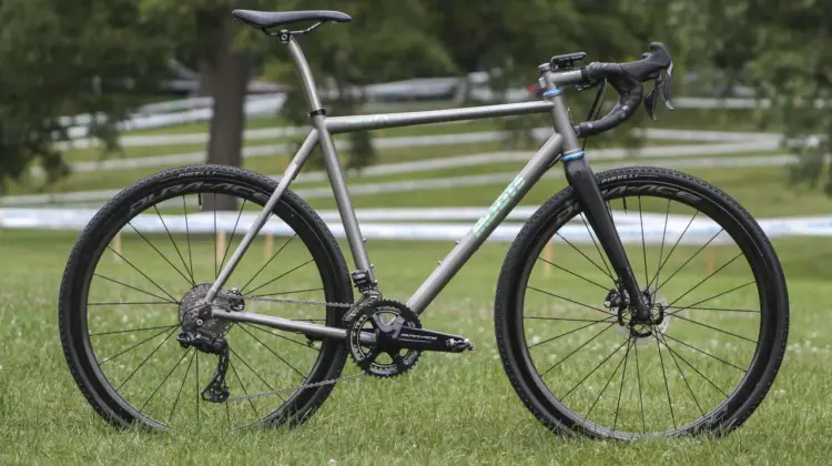 Brannan Fix's 2019/20 Moots Psychlo X RSL Cyclocross Bike. © Z. Schuster / Cyclocross Magazine