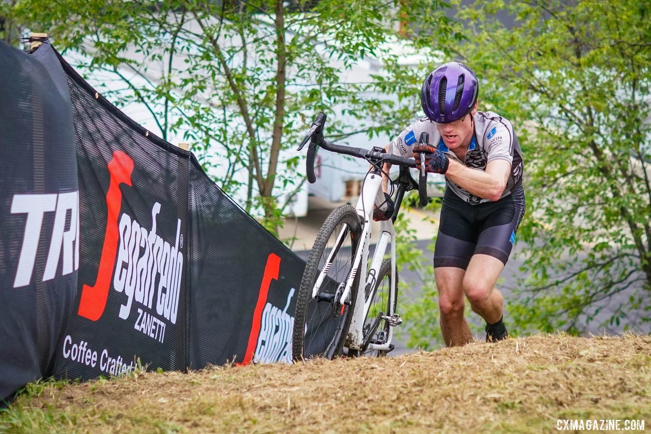 The Segafredo Run-Up was a physical and metaphorical challenge. I could not help but post-race collapse after the CCC Indian Lakes race. © SnowyMountain Photography