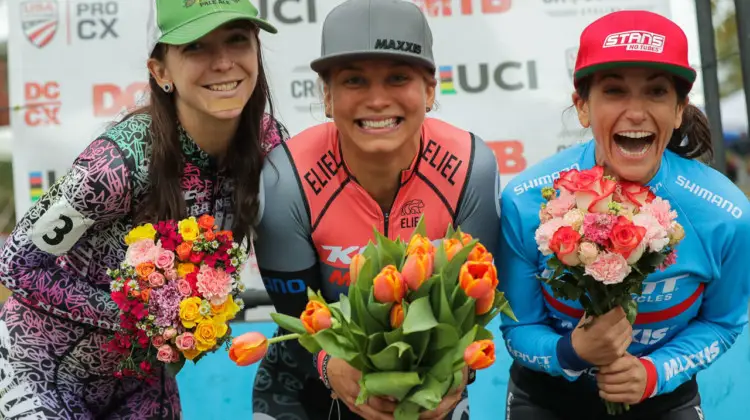 2019 DCCX Day 1: Elite Women's podium photo: B. Buckley