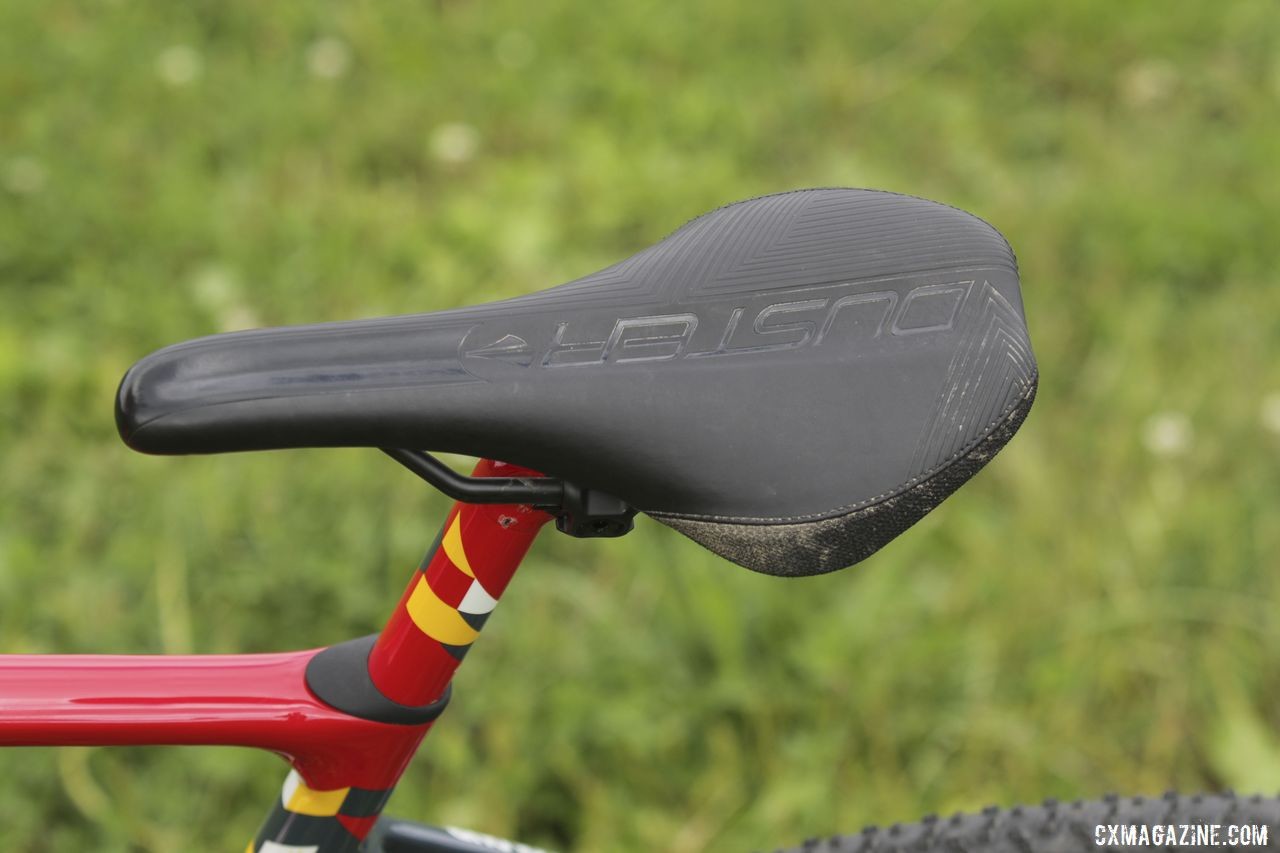 SDG is the team's saddle sponsor this year. MvdH used a Duster at Jingle Cross. Michael van den Ham's Canadian Champ Giant TCX Advanced Pro. © D. Mable / Cyclocross Magazine