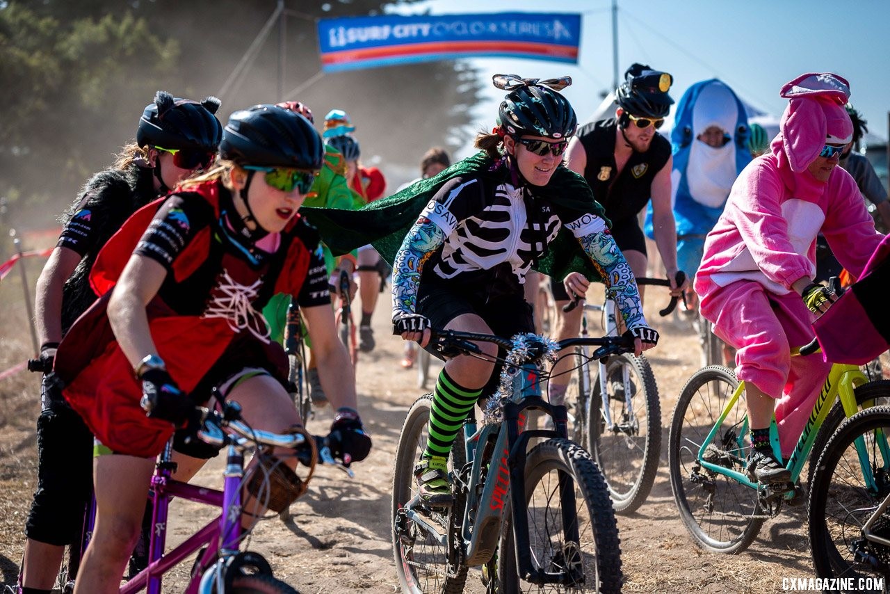 Surf City CX Scares with Costumes, Attracts 40 FirstTime Cyclocross