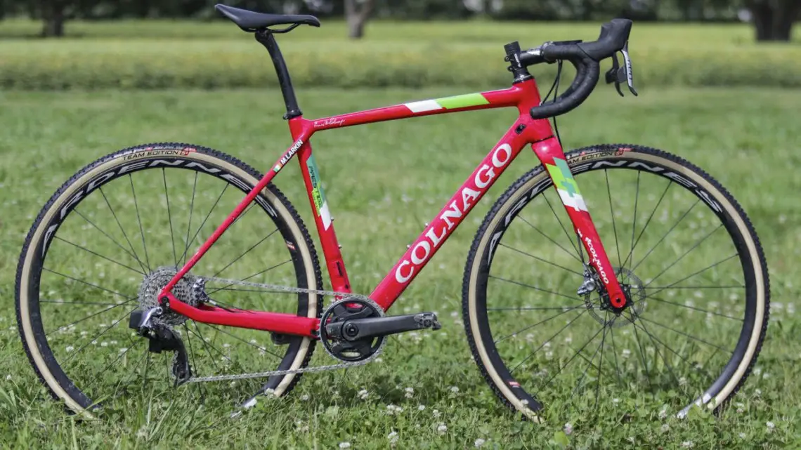 Maria Larkin's Colnago Prestige Cyclocross Bike. © D. Mable / Cyclocross Magazine