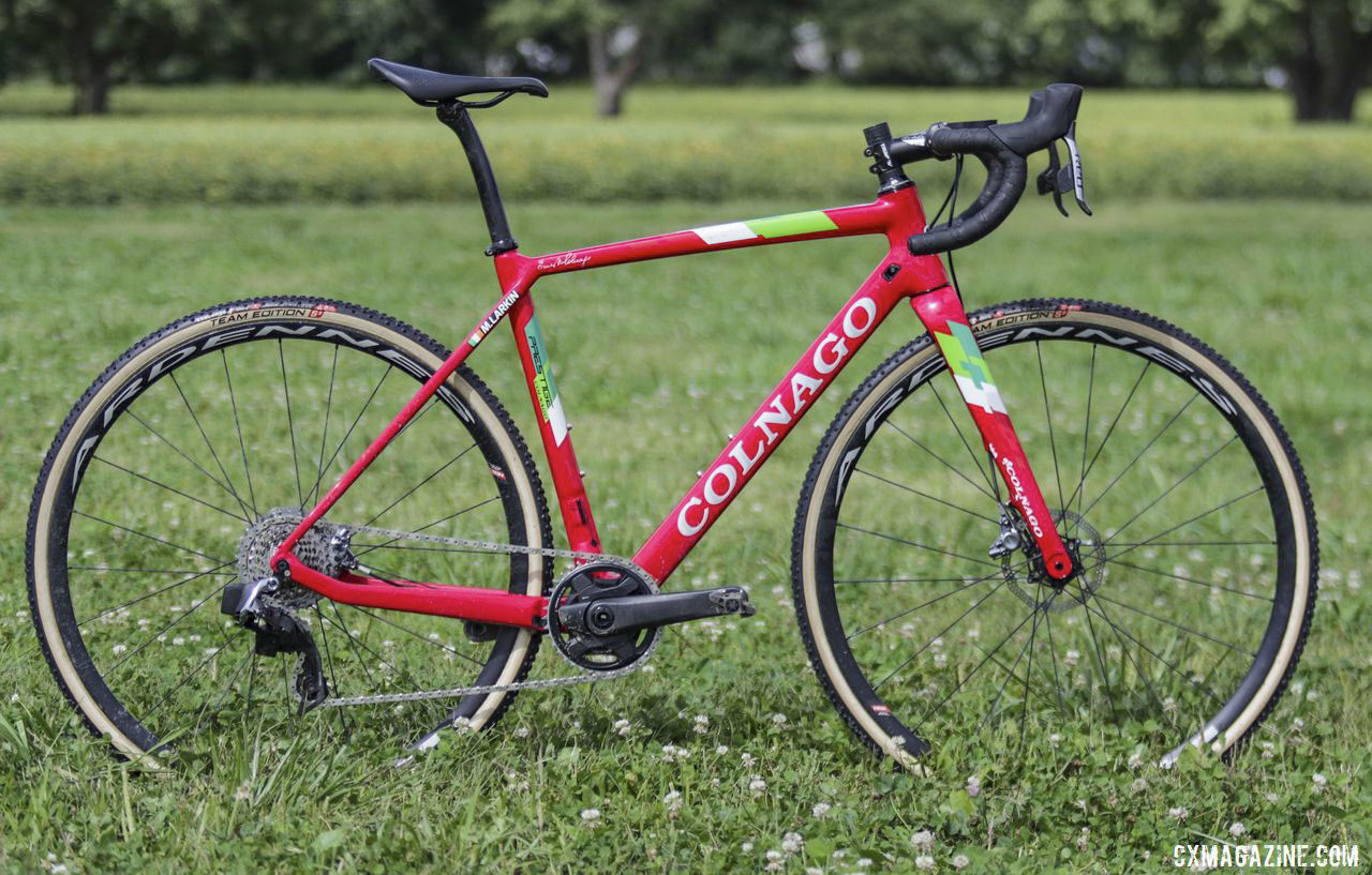 Maria Larkin's Colnago Prestige Cyclocross Bike. © D. Mable / Cyclocross Magazine