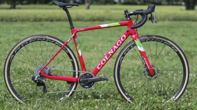 Maria Larkin's Colnago Prestige Cyclocross Bike. © D. Mable / Cyclocross Magazine