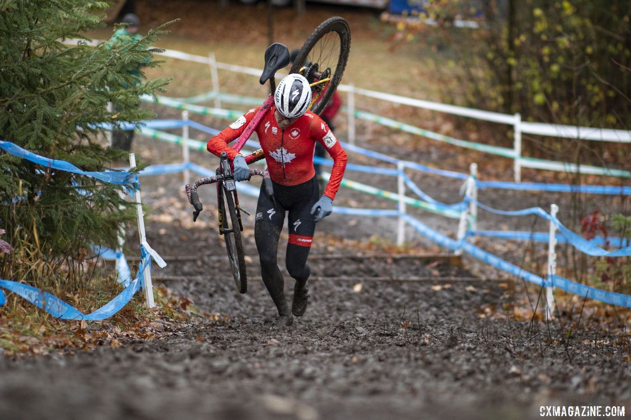 Maghalie Rochette has her groove back in the mud. © Nick Iwanyshyn