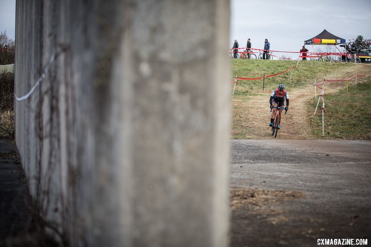 Conditions were much drier for Rebecca Fahringer and the other Elite Women than they were in 2018. 2019 Supercross Cup Day 2. © Angelica Dixon