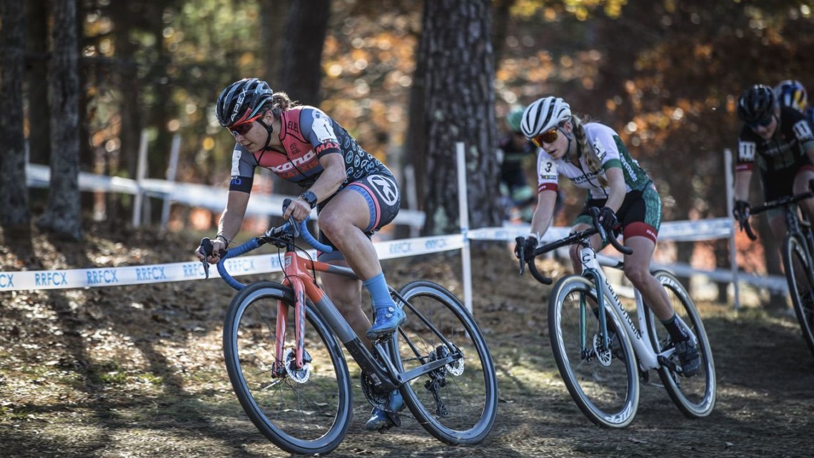 Rebecca Fahringer was again a rider who animated the front of the Elite Women's race. 2019 Really Rad Festival of Cyclocross Day 2. © Angelica Dixon