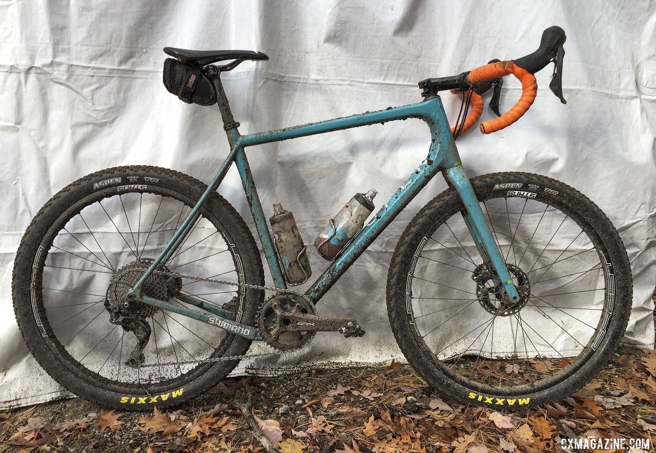 Geoff Kabush rode an Open WI.DE. at the 2019 Iceman Cometh Challenge. © B. Grant / Cyclocross Magazine