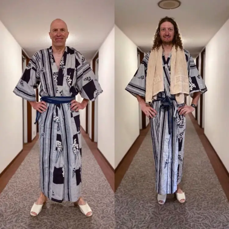 Decker and Wicks spent some time relaxing at the hotel spa.
