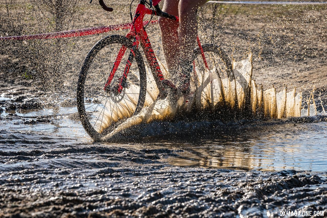 Intersting shapes in the water. 2019 Sacramento CX Granite Beach, California. © Jeff Vander Stucken