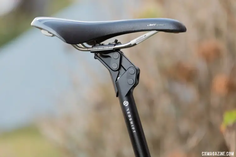 The ShockStop seatpost is now available for ordering. RedShift Sports ShockStop Suspension Seatpost. © C. Lee / Cyclocross Magazine