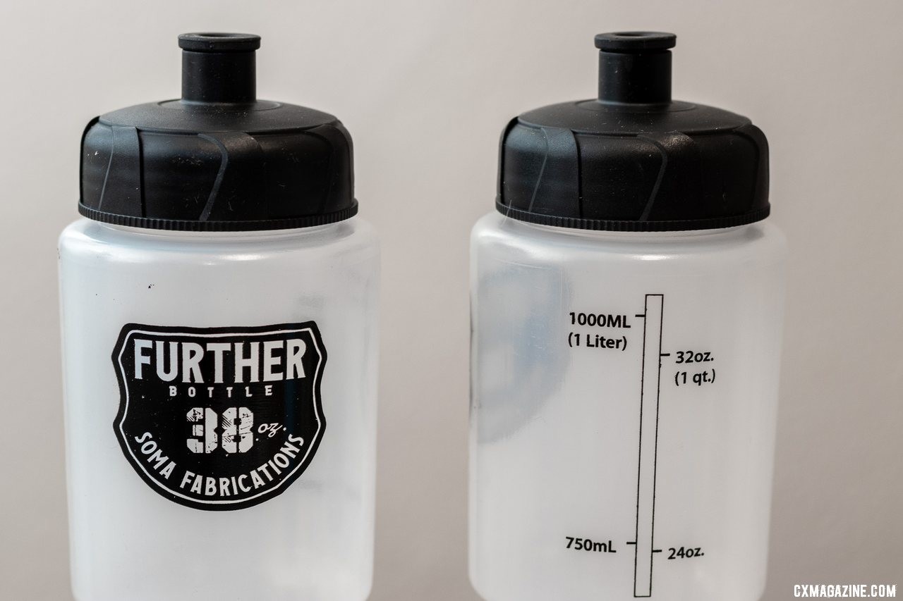 Soma Fab 38 oz. Further Bottle. © Cyclocross Magazine
