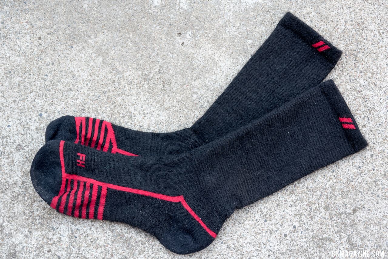 Fo//ow Ho//ow alpaca performcan socks. © Cyclocross Magazine