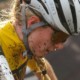 Katie Clouse wears a full mask of pain as she runs the final steep climb. Collegiate Varsity Women. 2019 Cyclocross National Championships, Lakewood, WA. © D. Mable / Cyclocross Magazine