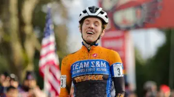 Clara Honsinger is your new U.S. Elite Women's National Champion. Elite Women. 2019 Cyclocross National Championships, Lakewood, WA. © D. Mable / Cyclocross Magazine