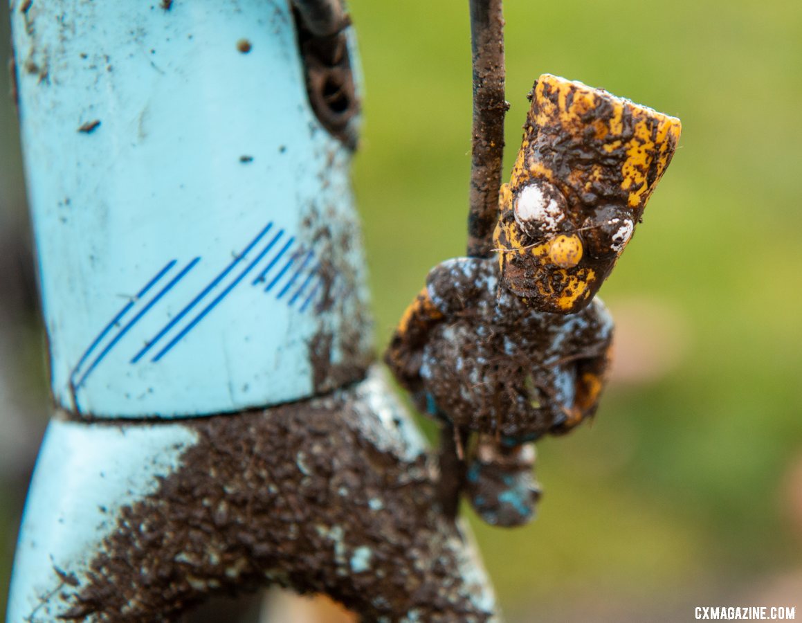 Bart was back at Nats. Gage Hecht's Elite Men's winning Donnelly C//C cyclocross bike. 2019 USA Cycling Cyclocross National Championships bike profiles, Lakewood, WA. © A. Yee / Cyclocross Magazine