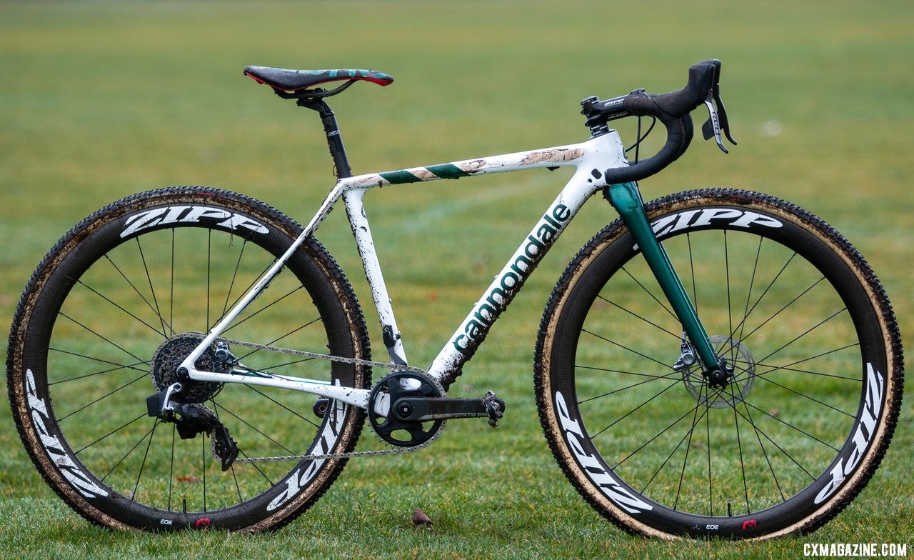 Katie Clouse's U23 Women's winning Cannondale Super-X. 2019 Cyclocross National Championships, Lakewood, WA. © A. Yee / Cyclocross Magazine