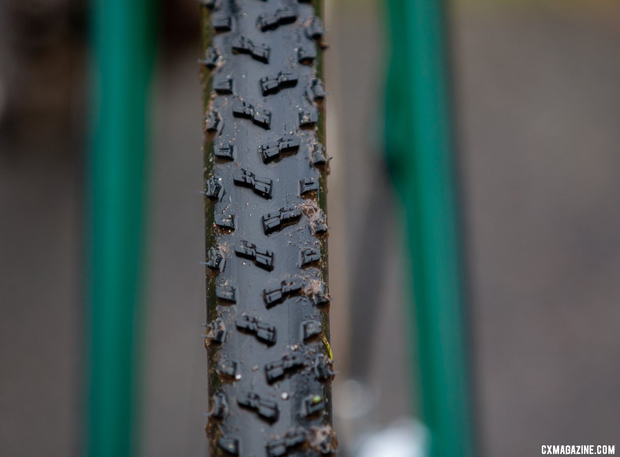 Clouse used the Vittoria Terreno Wet in Lakewood. Katie Clouse's U23 Women's winning Cannondale Super-X. 2019 Cyclocross National Championships, Lakewood, WA. © A. Yee / Cyclocross Magazine