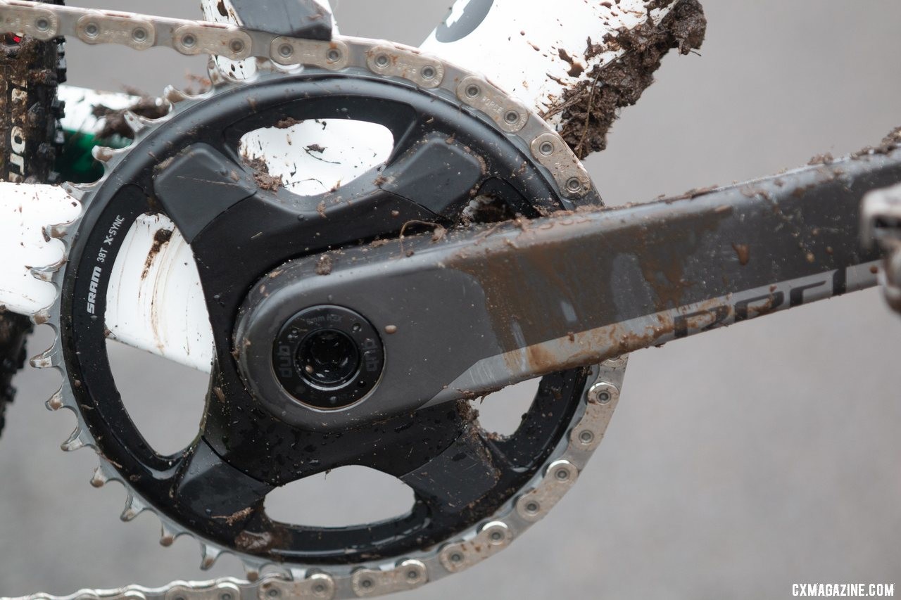 Clouse used a 38t chainring in Lakewood. Katie Clouse's U23 Women's winning Cannondale Super-X. 2019 Cyclocross National Championships, Lakewood, WA. © A. Yee / Cyclocross Magazine