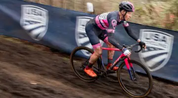 Todd Cassan raced to the Masters Men 55-59 National Championship. 2019 Cyclocross National Championships, Lakewood, WA. © A. Yee / Cyclocross Magazine