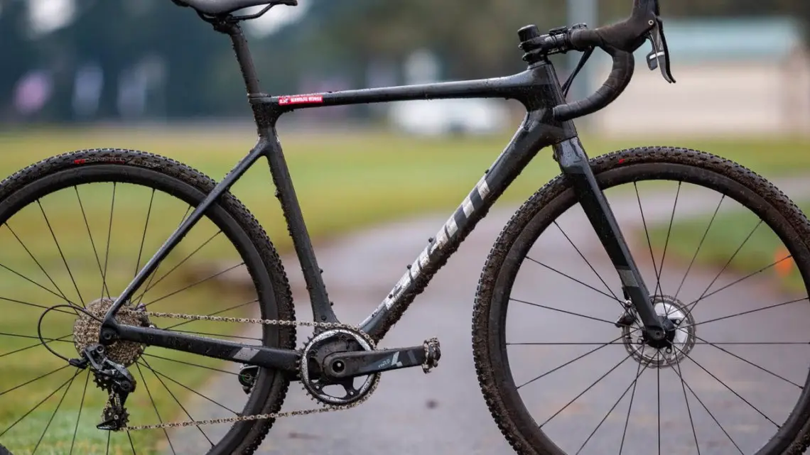 A young champion's bike - the Giant TCX Advanced Pro with SRAM Force 1x and Donnelly PDX tubulars. 2019 Cyclocross National Championships, Lakewood, WA. © A. Yee / Cyclocross Magazine