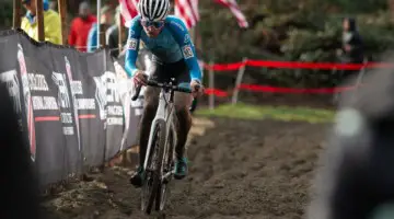 Eric Brunner took the U23 Men's title. 2019 Cyclocross National Championships, Lakewood, WA. © A. Yee / Cyclocross Magazine