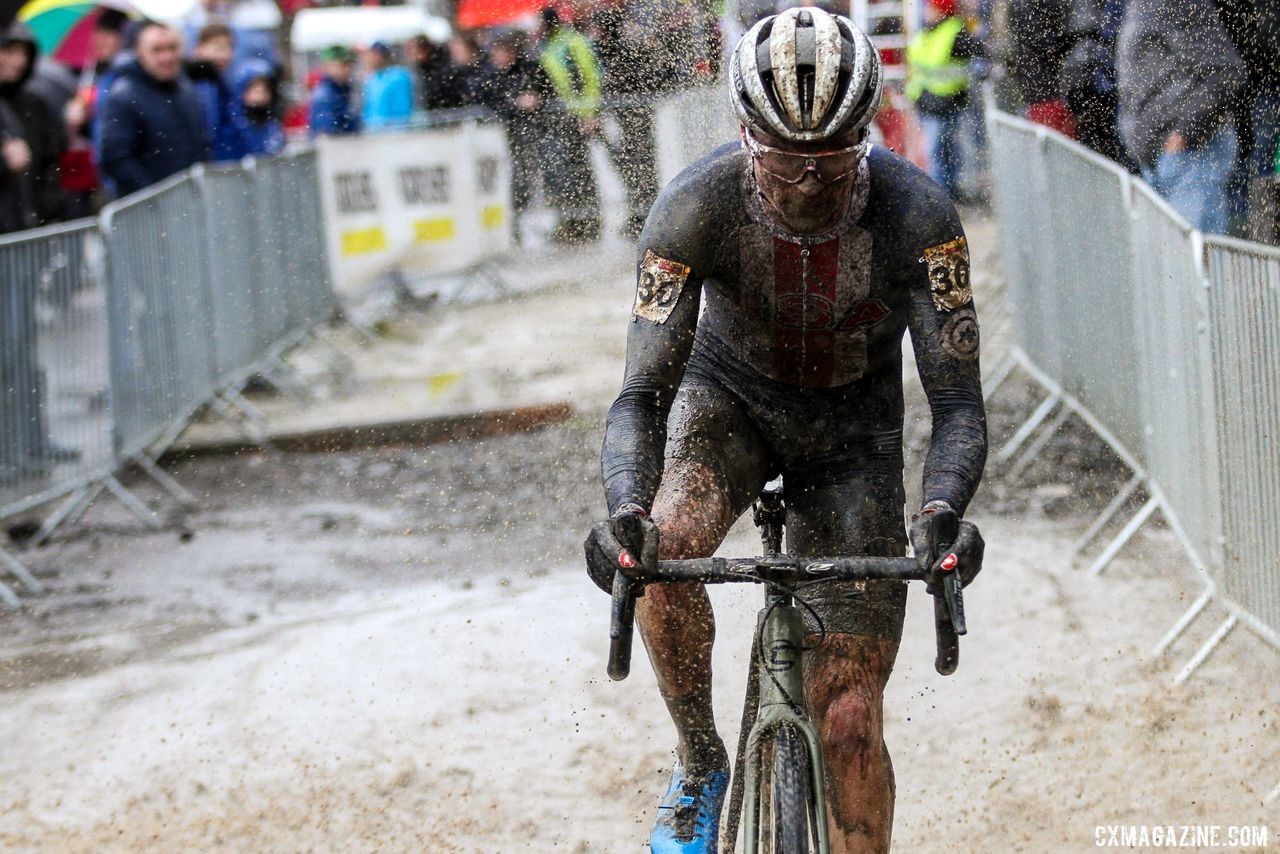 This year's course had a little of everything. U23 Men, 2019 Namur UCI Cyclocross World Cup. © B. Hazen / Cyclocross Magazine