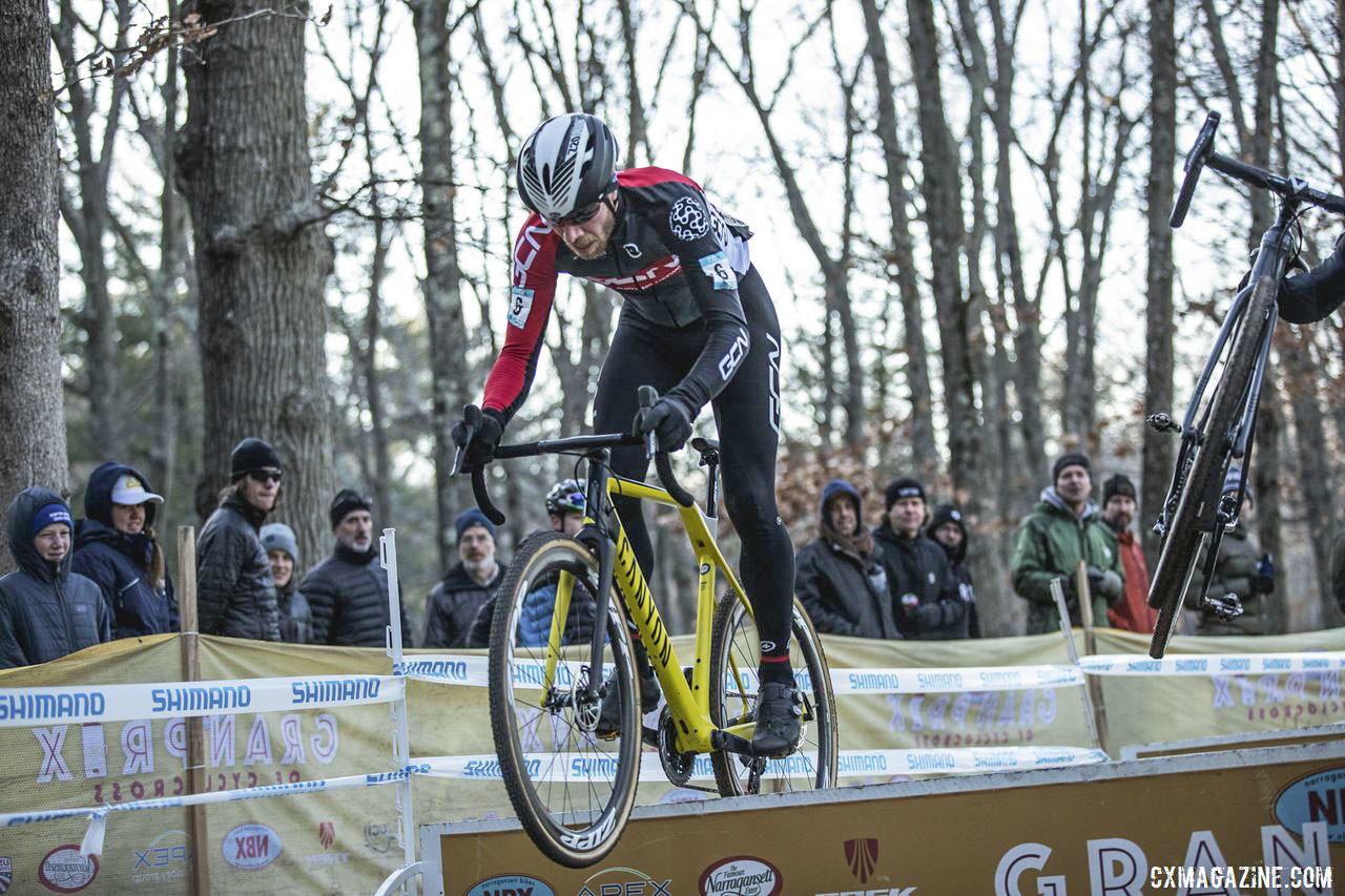 Jeremy Powers had a new bike but the same old hops. 2019 NBX Gran Prix of Cross Day 1. © Angelica Dixon